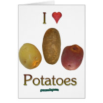 I Heart Potatoes cards