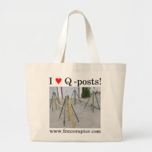 I heart Q-posts Tote Bag