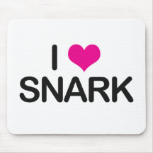 I Heart Snark Mousepad