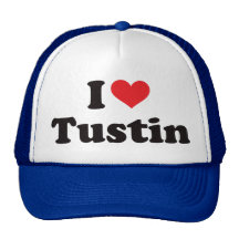 I Heart Tustin Mesh Hats