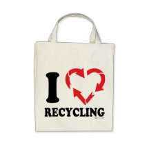 I Hearth Recycling Organic Tote bag