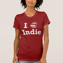 I [☺] Indie t-shirts