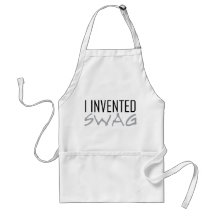 I Invented Swag Grey Apron