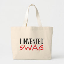 I Invented Swag Red Bag
