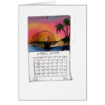 I is for Island Greeting Card