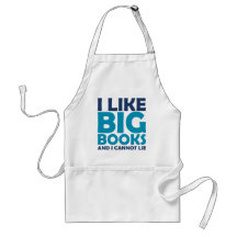 I Like Big Books and I Cannot Lie Aprons