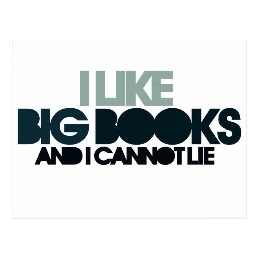 I Like Big Books Post Cards
