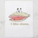 I LIKE CLAMS FLYERS