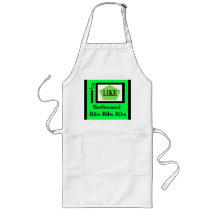 "I Like Ribs Ribs Ribs Barbecue Apron"