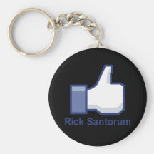 I LIKE RICK SANTORUM KEY CHAINS