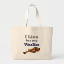 I Live for My Violin Bags