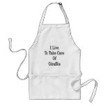 I Live To Take Care Of Giraffes Apron