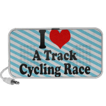 I love A Track Cycling Race Speaker System