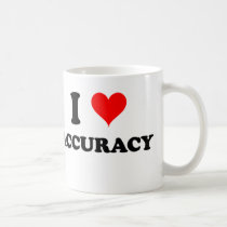 I Love Accuracy mugs