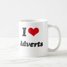 I Love Adverts Coffee Mug