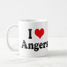 I Love Angers, France Mug