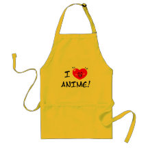 I Love Anime Aprons