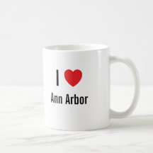 I love Ann Arbor Mug