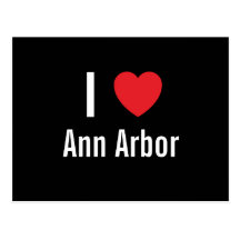 I love Ann Arbor Post Cards