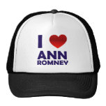I Love Ann Romney Trucker Hats