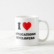 I Love Applications Developers Mug