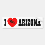 I Love Arizona Bumper Sticker