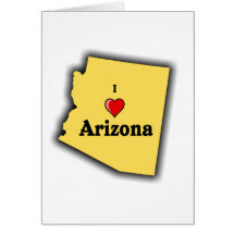 I Love Arizona Cards