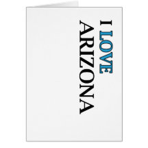 I Love Arizona Design Card