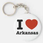 I Love Arkansas Key Chain