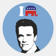 I Love Arnold Schwarzenegger 1 Stickers