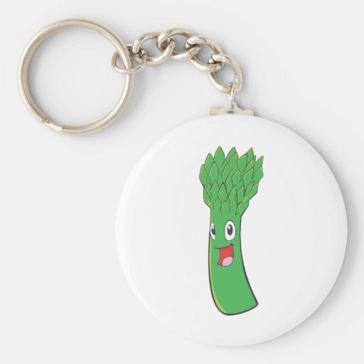 I Love Asparagus Key Chains