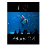 I Love Atlanta Postcard