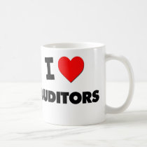 I Love Auditors mugs