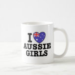 I Love Aussie Girls Coffee Mug