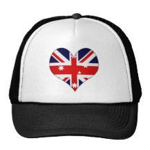 I Love Australia Hat