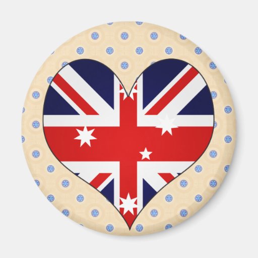 I Love Australia Magnet