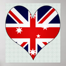 I Love Australia Print