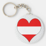 I Love Austria Keychains