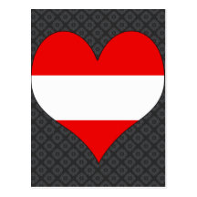 I Love Austria Post Card