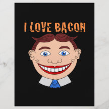 I LOVE BACON CUSTOM FLYER