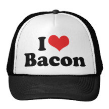 I Love Bacon Trucker Hat
