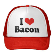 I Love Bacon Trucker Hats