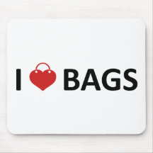 I Love Bags Mauspad