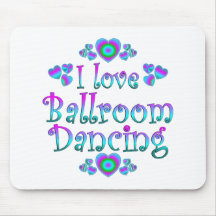 I Love Ballroom Dancing Mousemat