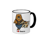 i love bears mug