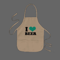 I Love Beer aprons
