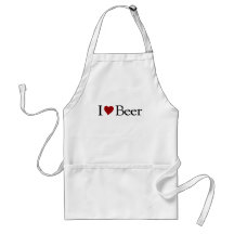 I Love Beer Aprons