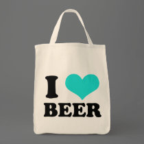 I Love Beer bags