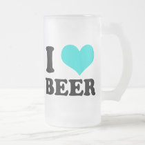 I Love Beer mugs