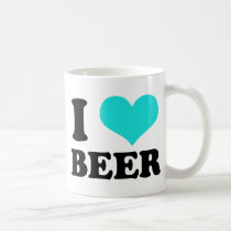 I Love Beer mugs